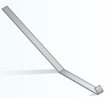 Stratco Edge Internal Bracket Zincalume Accessories Rainwater Shop By Product Roofers Online