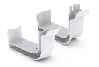 Quad Gutter 150 External Mitre Zinc Aluminium