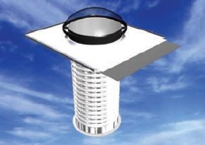 Skydome Flex400 Skytube with Skyflex To Suit Metal Deck Roof Flex Shaft