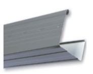 Ace Square-Line Gutter Slotted Colour Custom Cut