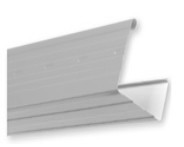 Ace Square-Line Gutter Slotted Plain Custom Cut