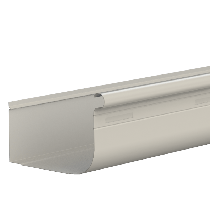 Metroll High Front Quad Gutter Slotted Colorbond