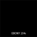 Ebony 25%