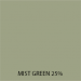 Mist Green 25%